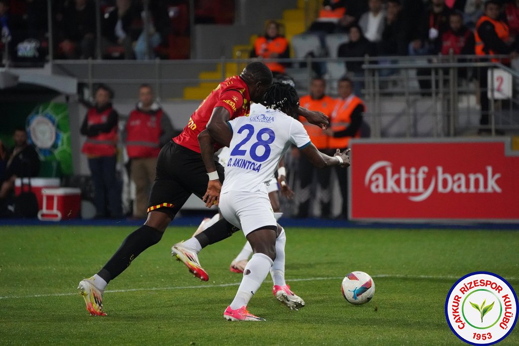 ÇAYKUR RİZESPOR A.Ş. 6 - 3 GÖZTEPE A.Ş.
