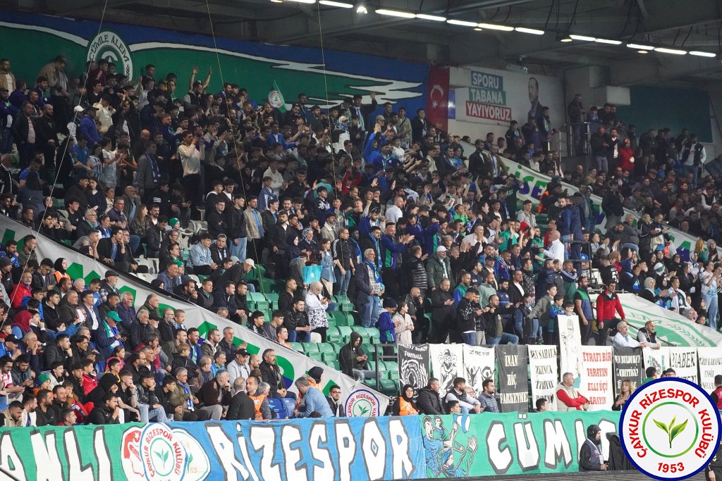 ÇAYKUR RİZESPOR A.Ş. 6 - 3 GÖZTEPE A.Ş.