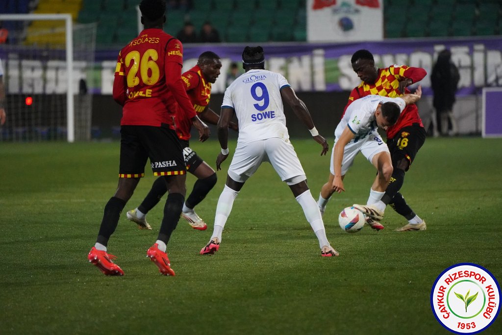 ÇAYKUR RİZESPOR A.Ş. 6 - 3 GÖZTEPE A.Ş.