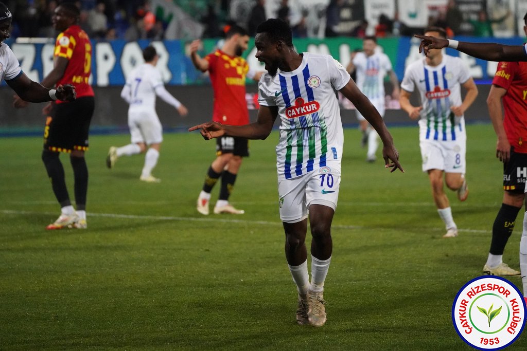 ÇAYKUR RİZESPOR A.Ş. 6 - 3 GÖZTEPE A.Ş.