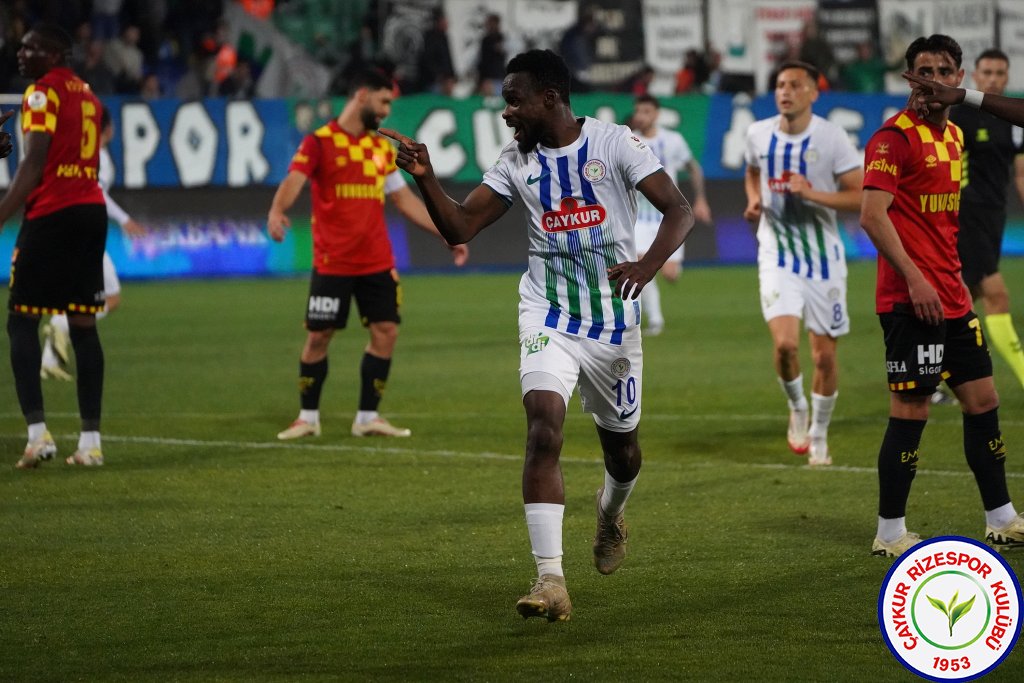 ÇAYKUR RİZESPOR A.Ş. 6 - 3 GÖZTEPE A.Ş.