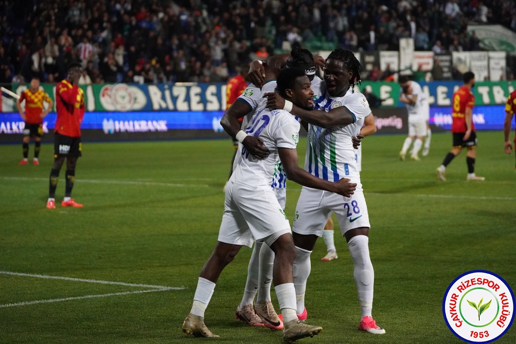 ÇAYKUR RİZESPOR A.Ş. 6 - 3 GÖZTEPE A.Ş.