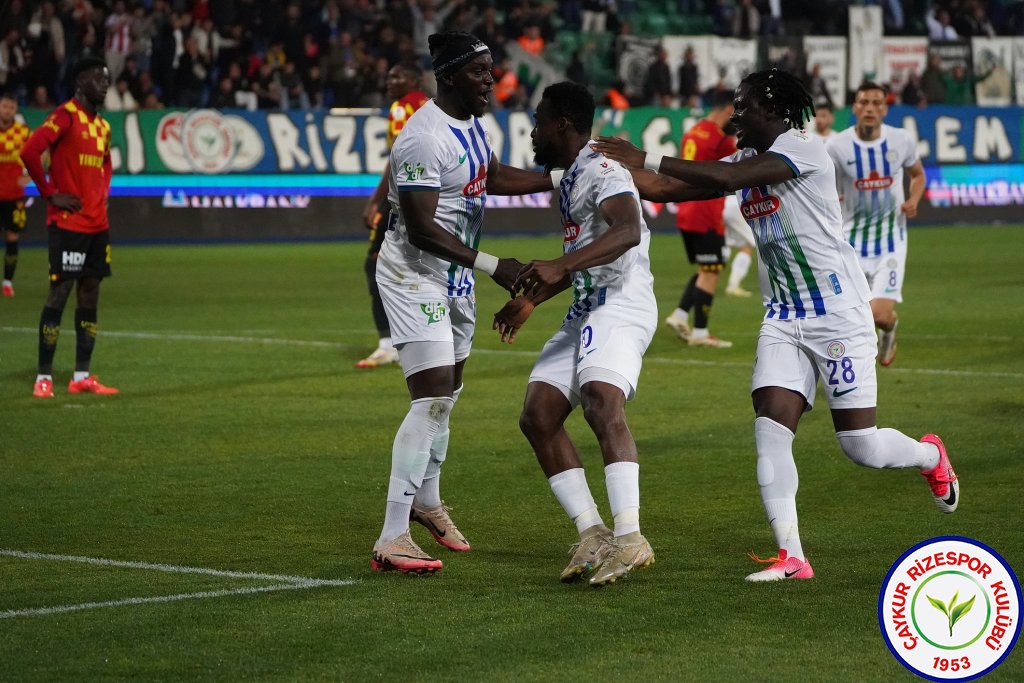 ÇAYKUR RİZESPOR A.Ş. 6 - 3 GÖZTEPE A.Ş.