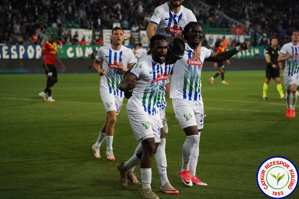 ÇAYKUR RİZESPOR A.Ş. 6 - 3 GÖZTEPE A.Ş.