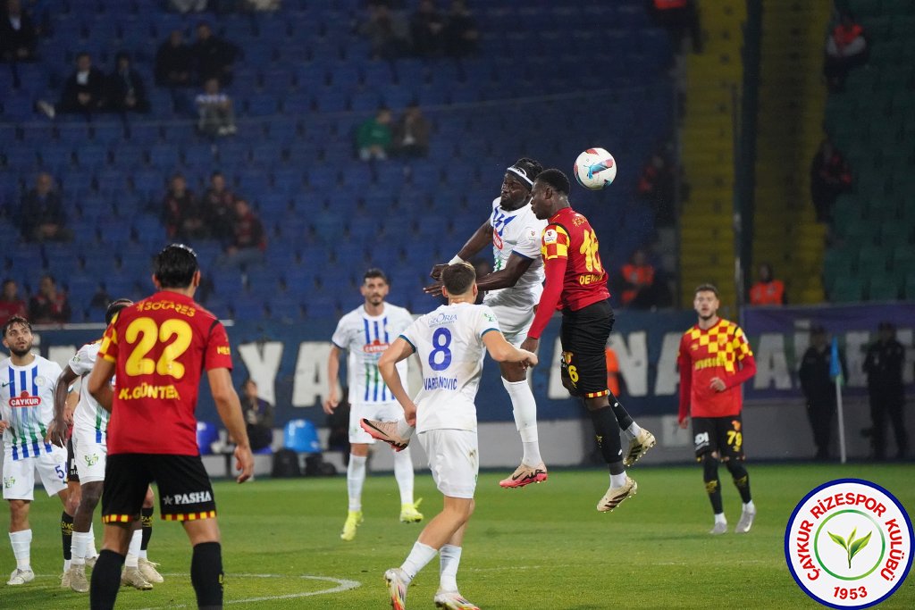 ÇAYKUR RİZESPOR A.Ş. 6 - 3 GÖZTEPE A.Ş.