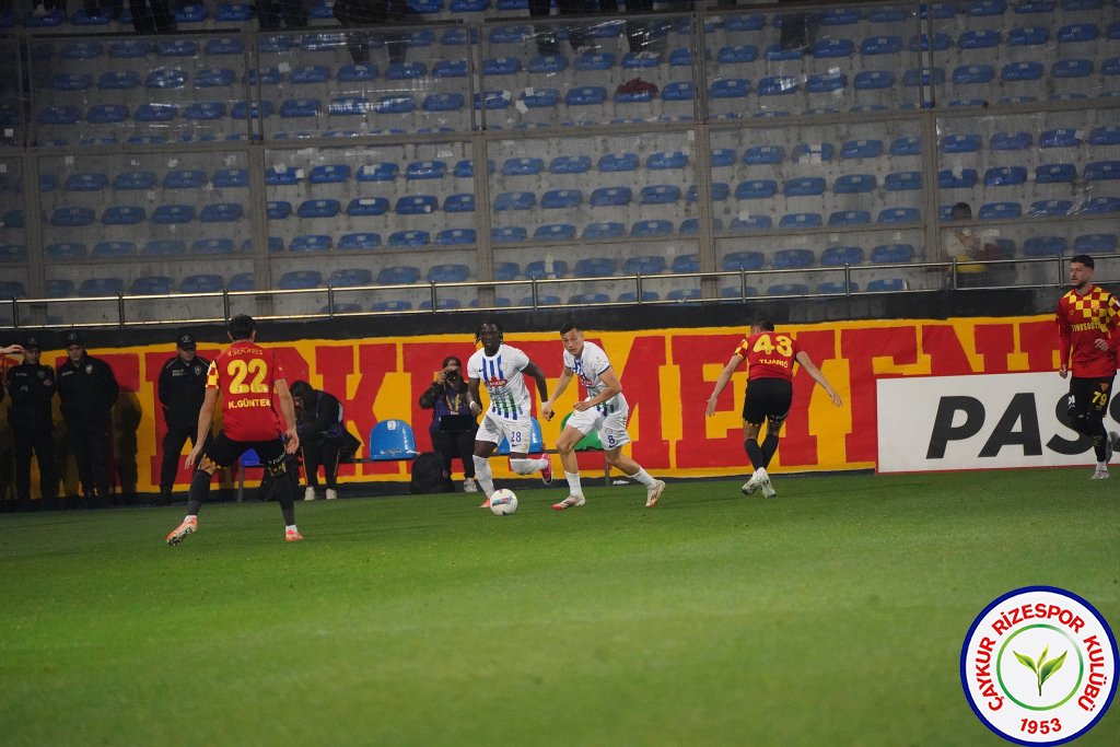 ÇAYKUR RİZESPOR A.Ş. 6 - 3 GÖZTEPE A.Ş.