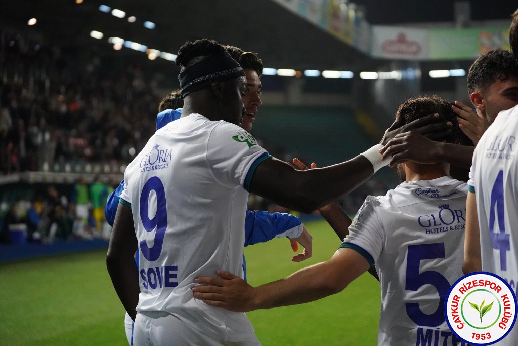 ÇAYKUR RİZESPOR A.Ş. 6 - 3 GÖZTEPE A.Ş.