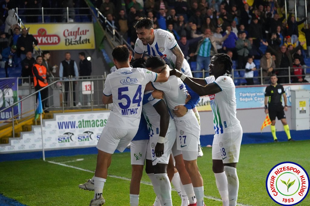 ÇAYKUR RİZESPOR A.Ş. 6 - 3 GÖZTEPE A.Ş.