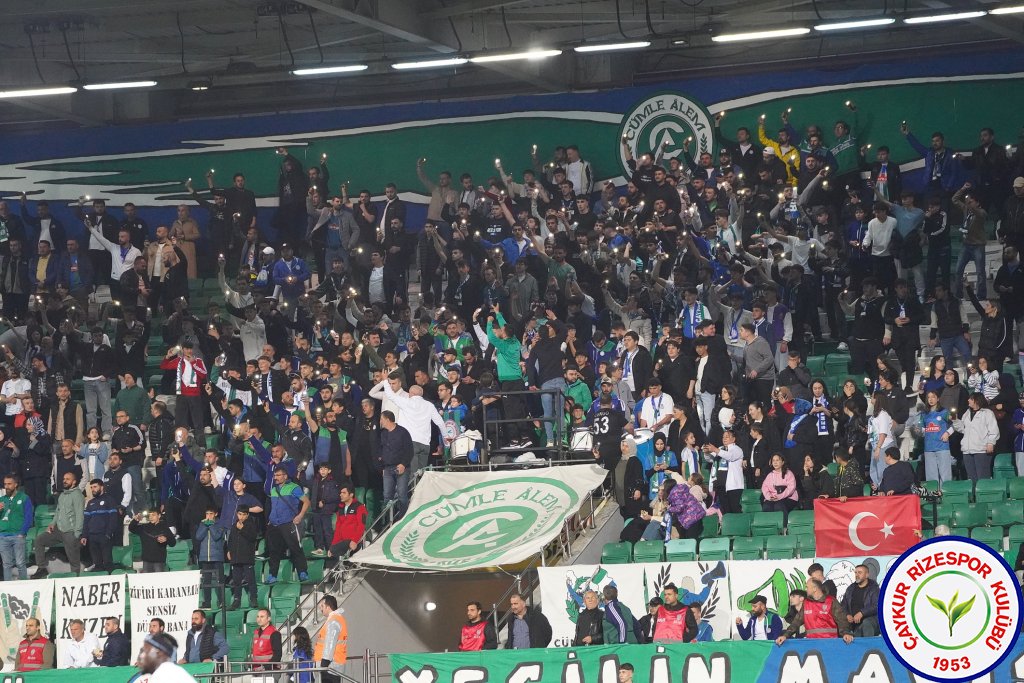 ÇAYKUR RİZESPOR A.Ş. 6 - 3 GÖZTEPE A.Ş.