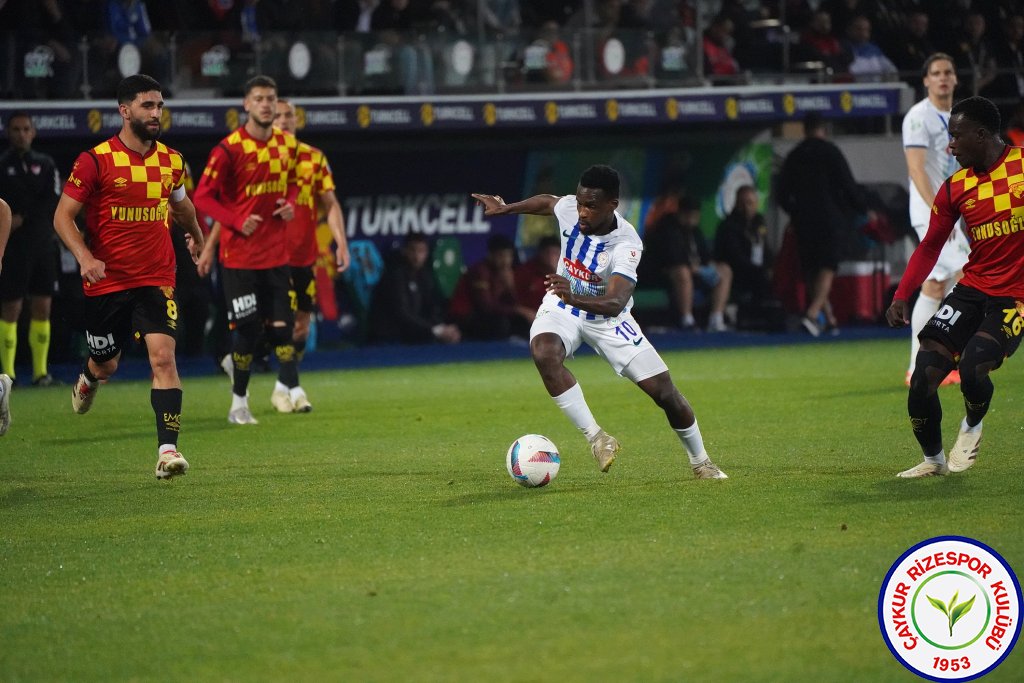 ÇAYKUR RİZESPOR A.Ş. 6 - 3 GÖZTEPE A.Ş.