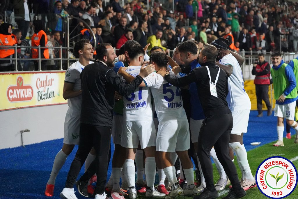 ÇAYKUR RİZESPOR A.Ş. 6 - 3 GÖZTEPE A.Ş.