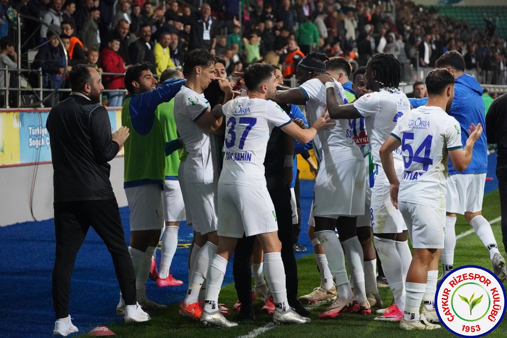 ÇAYKUR RİZESPOR A.Ş. 6 - 3 GÖZTEPE A.Ş.