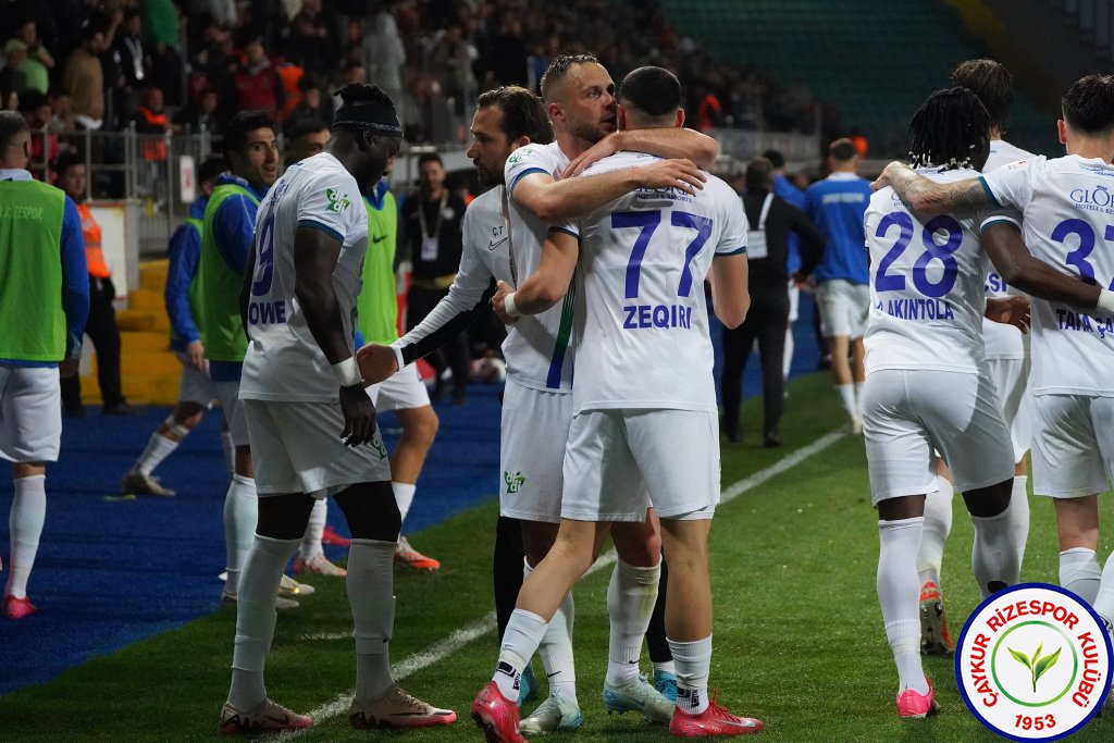 ÇAYKUR RİZESPOR A.Ş. 6 - 3 GÖZTEPE A.Ş.