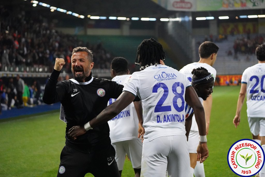 ÇAYKUR RİZESPOR A.Ş. 6 - 3 GÖZTEPE A.Ş.