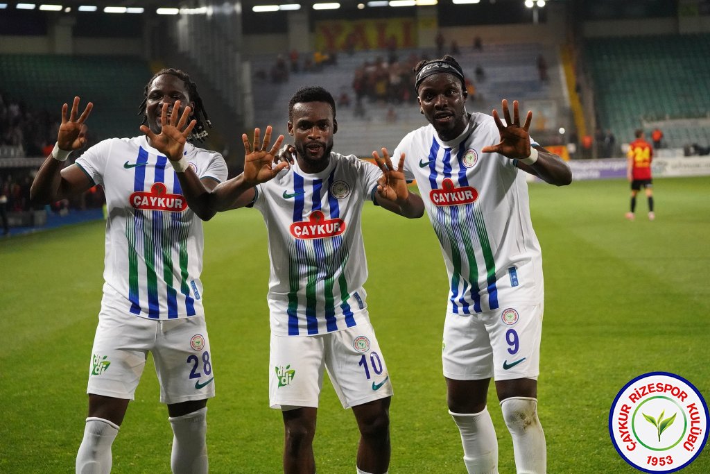 ÇAYKUR RİZESPOR A.Ş. 6 - 3 GÖZTEPE A.Ş.