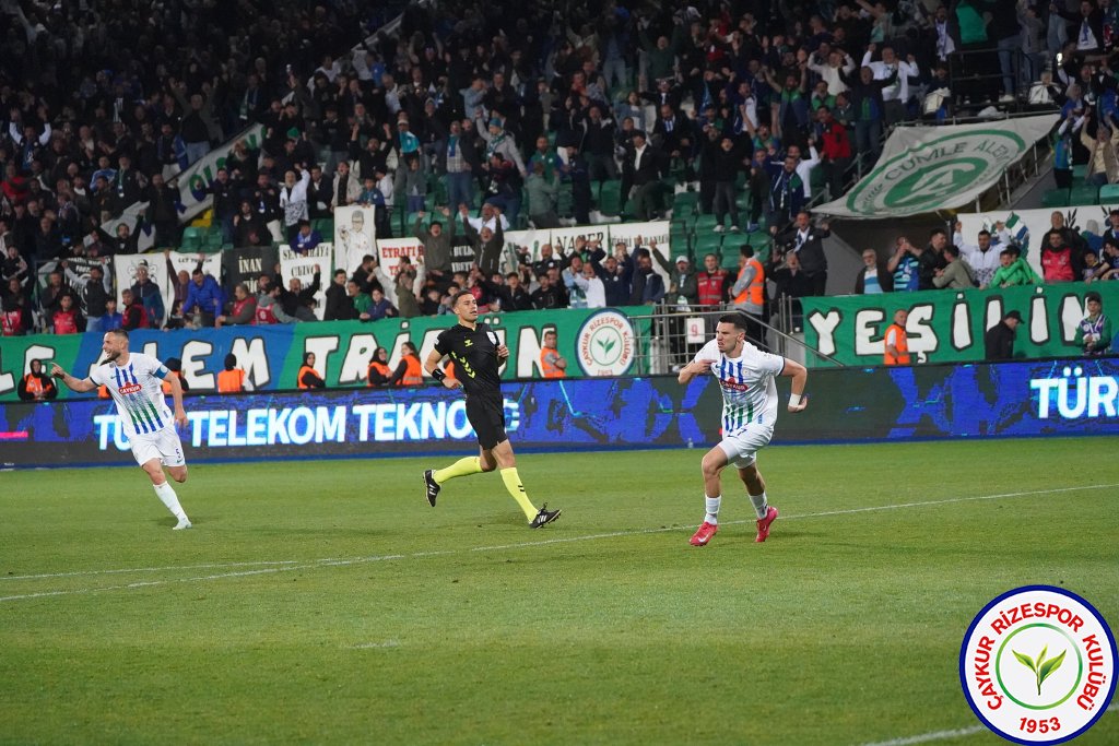 ÇAYKUR RİZESPOR A.Ş. 6 - 3 GÖZTEPE A.Ş.