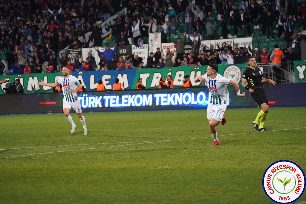 ÇAYKUR RİZESPOR A.Ş. 6 - 3 GÖZTEPE A.Ş.