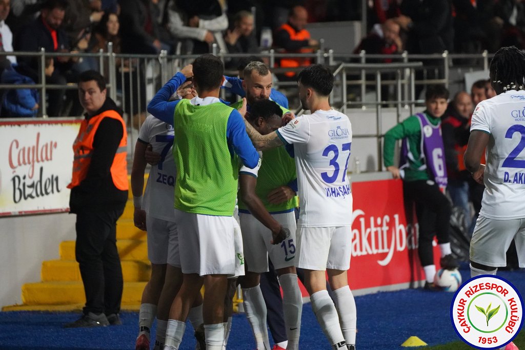 ÇAYKUR RİZESPOR A.Ş. 6 - 3 GÖZTEPE A.Ş.