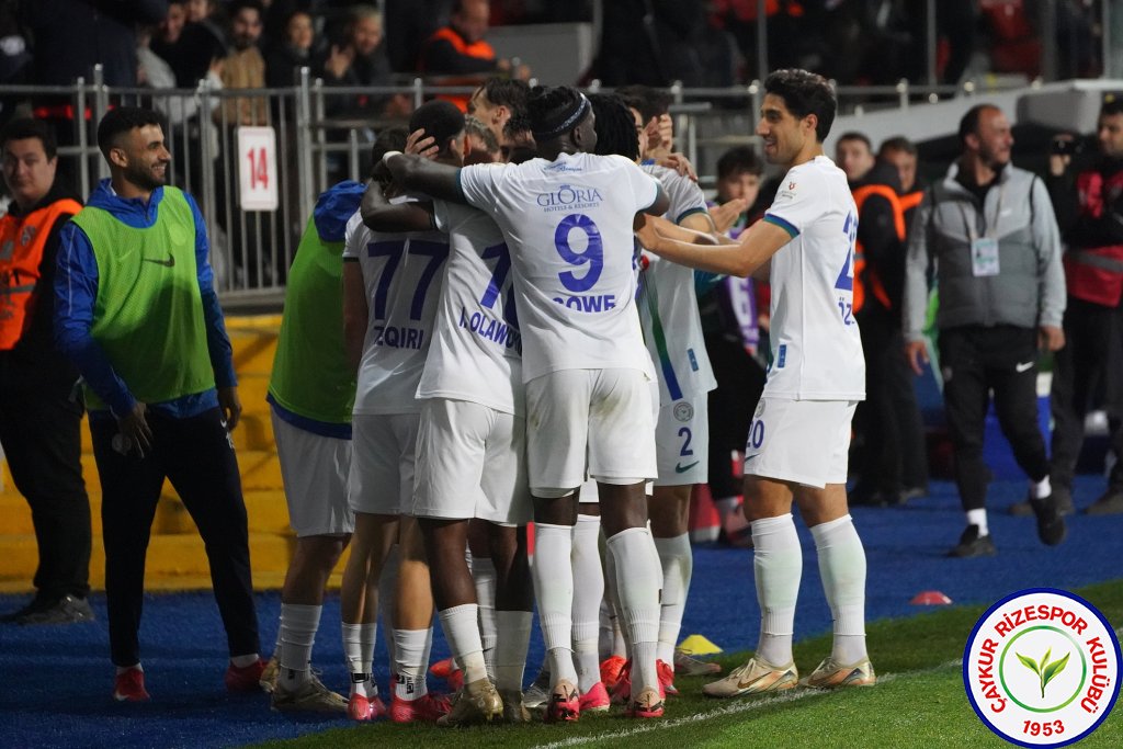 ÇAYKUR RİZESPOR A.Ş. 6 - 3 GÖZTEPE A.Ş.