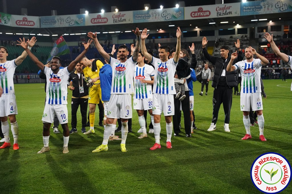 ÇAYKUR RİZESPOR A.Ş. 6 - 3 GÖZTEPE A.Ş.