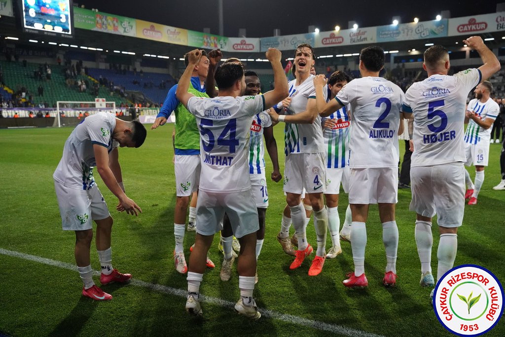 ÇAYKUR RİZESPOR A.Ş. 6 - 3 GÖZTEPE A.Ş.