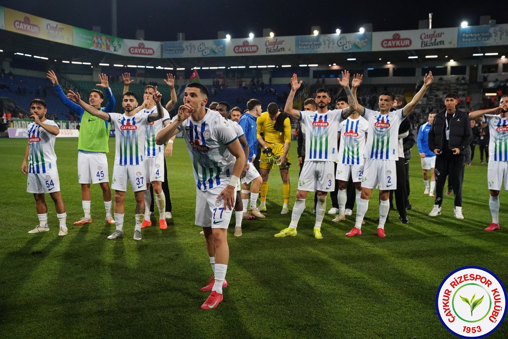 ÇAYKUR RİZESPOR A.Ş. 6 - 3 GÖZTEPE A.Ş.