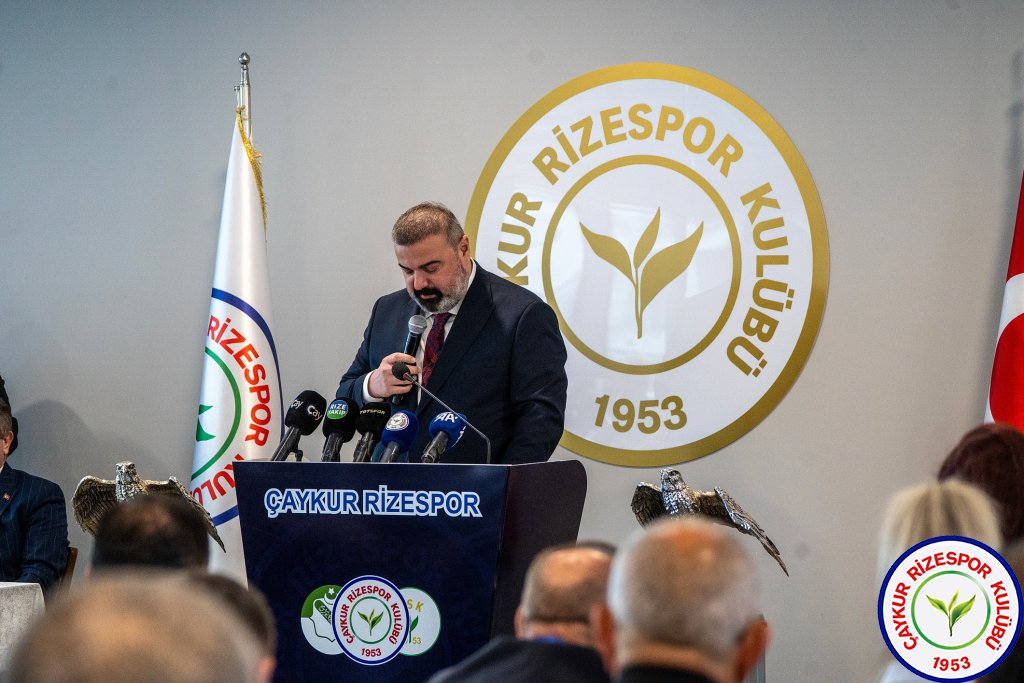Çaykur Rize Spor Kulübü 94. Olağan Genel Kurulu’nda İbrahim Turgut yeniden başkanlığa seçildi.