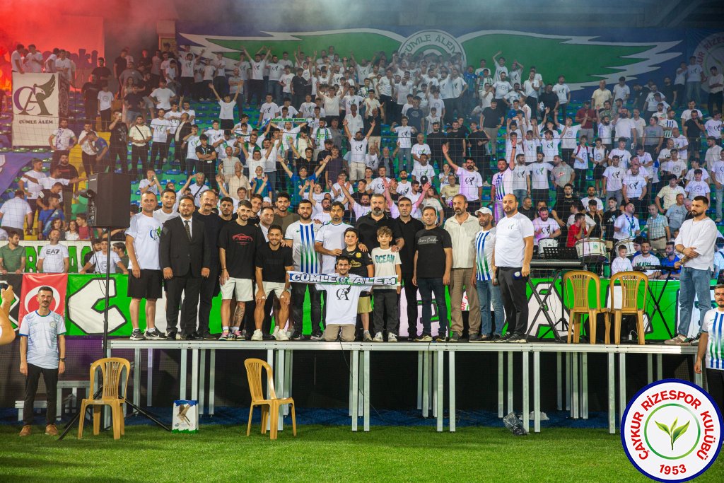 ÇAYKUR RİZESPOR SEZON AÇILIŞI VE TARAFTARLARLA BULUŞMA ETKİNLİĞİ