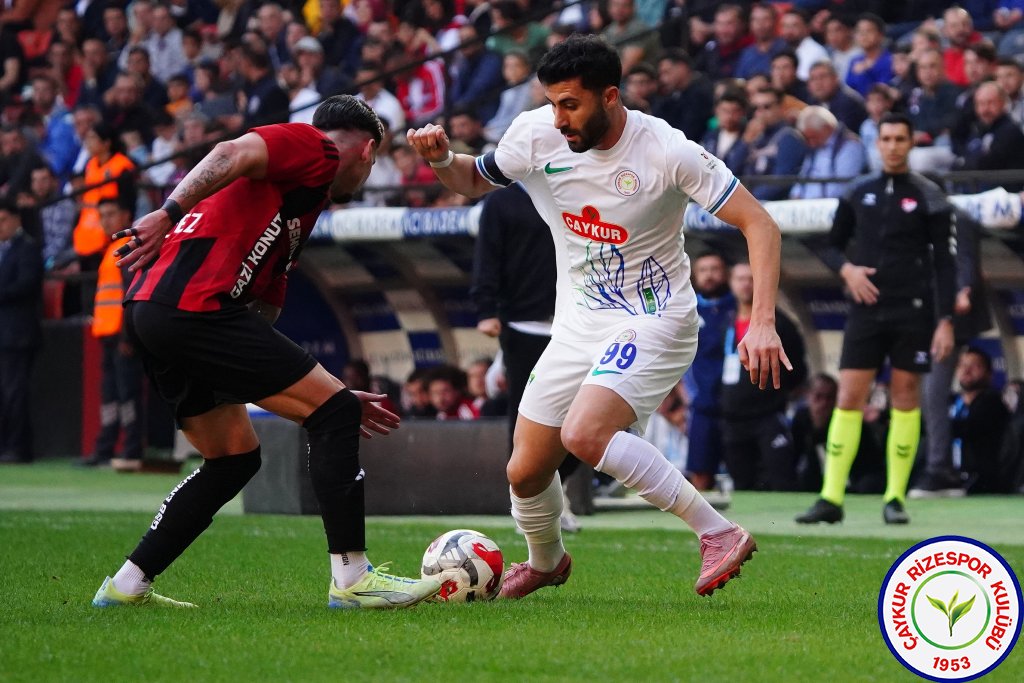GAZİANTEP FUTBOL KULÜBÜ A.Ş.	2 - 2	ÇAYKUR RİZESPOR A.Ş.