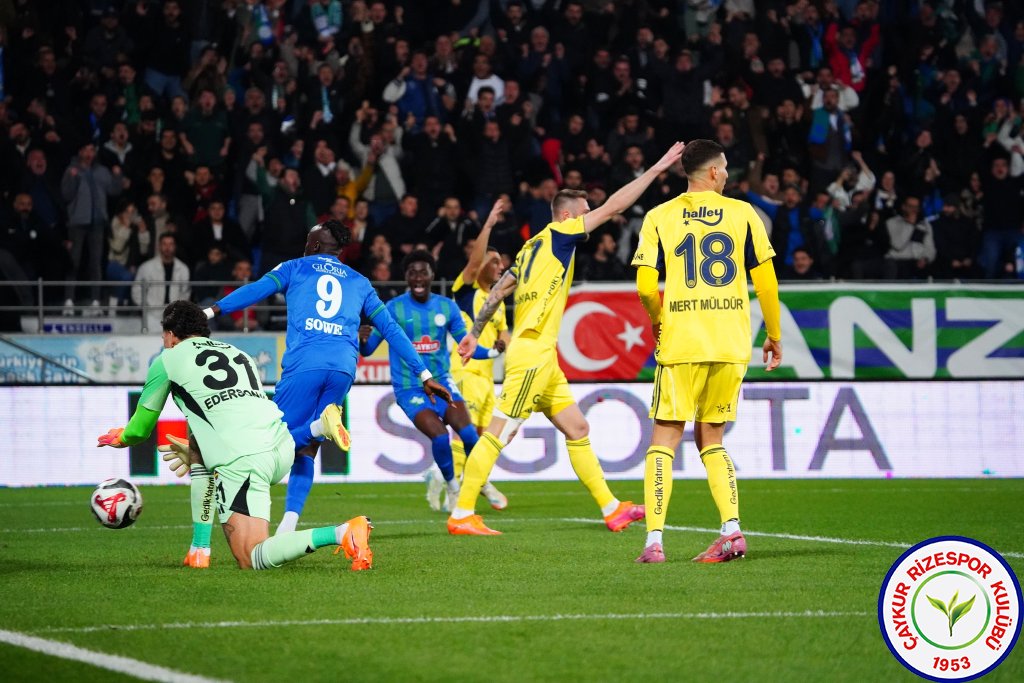 ÇAYKUR RİZESPOR 2 - 5 FENERBAHÇE