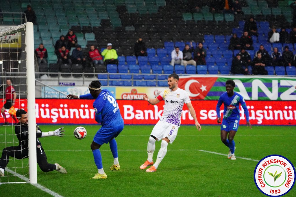 ÇAYKUR RİZESPOR 3 - 0 İKAS EYÜPSPOR