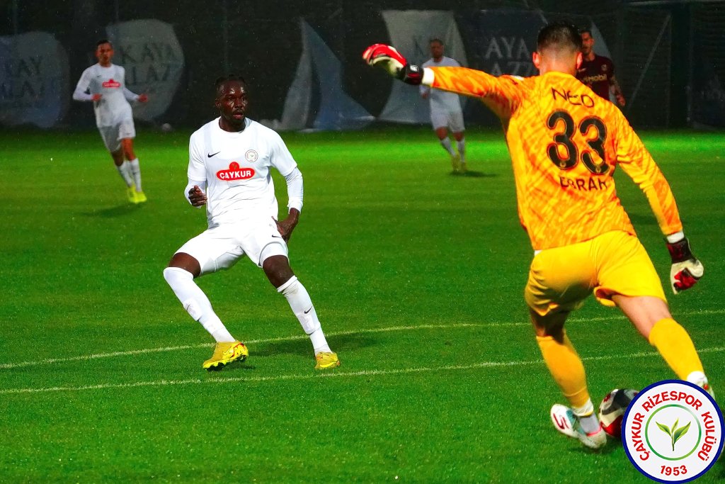 HAZIRLIK MAÇI - ÇAYKUR RİZESPOR 1-2 GENÇLERBİRLİĞİ