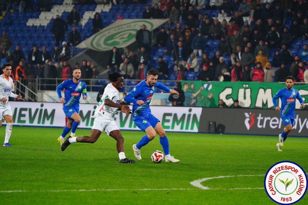 ÇAYKUR RİZESPOR A.Ş. 1 - 1 CORENDON ALANYASPOR