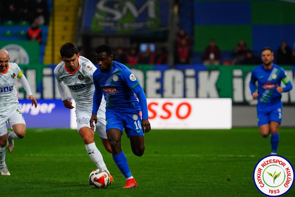 ÇAYKUR RİZESPOR A.Ş. 1 - 1 CORENDON ALANYASPOR