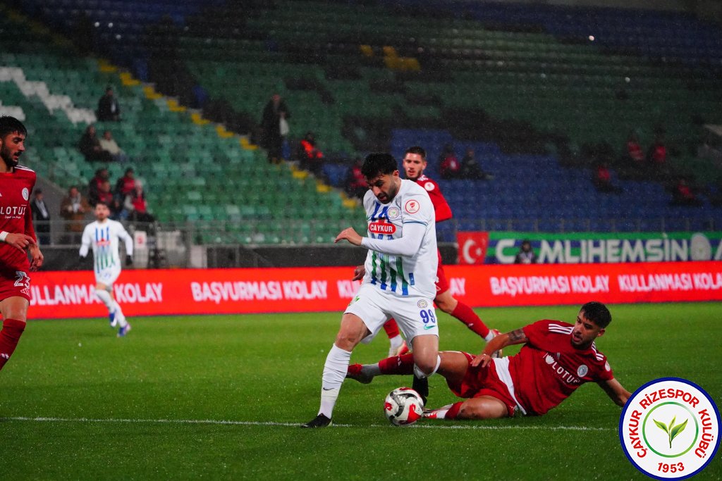 ÇAYKUR RİZESPOR A.Ş. 1-1 BEYOĞLU YENİ ÇARŞI SPOR FAALİYETLERİ A.Ş.