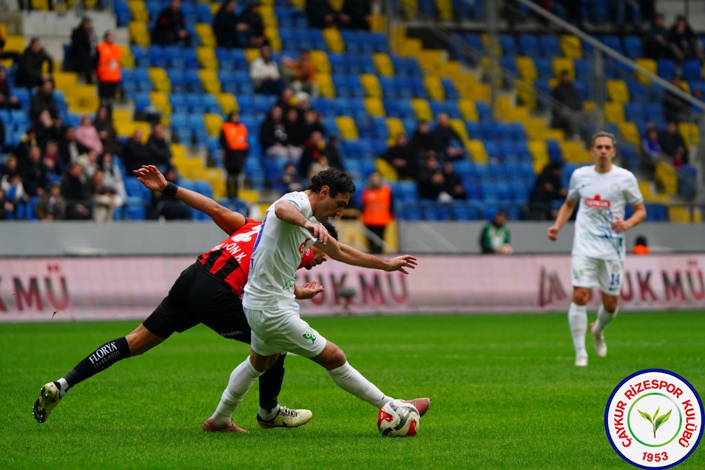 NATURA DÜNYASI GENÇLERBİRLİĞİ 2 - 2 ÇAYKUR RİZESPOR A.Ş.