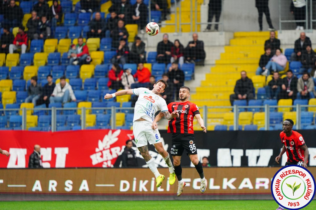NATURA DÜNYASI GENÇLERBİRLİĞİ 2 - 2 ÇAYKUR RİZESPOR A.Ş.