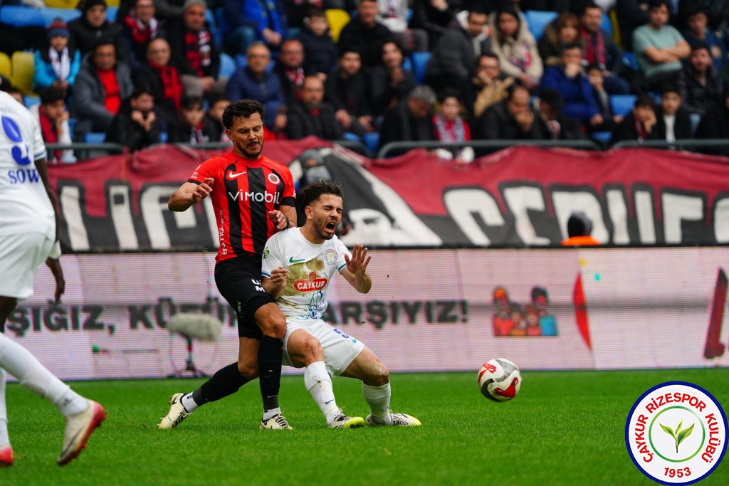 NATURA DÜNYASI GENÇLERBİRLİĞİ 2 - 2 ÇAYKUR RİZESPOR A.Ş.