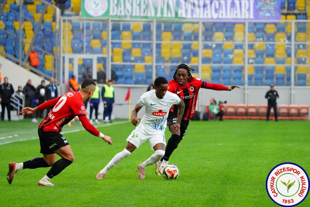 NATURA DÜNYASI GENÇLERBİRLİĞİ 2 - 2 ÇAYKUR RİZESPOR A.Ş.
