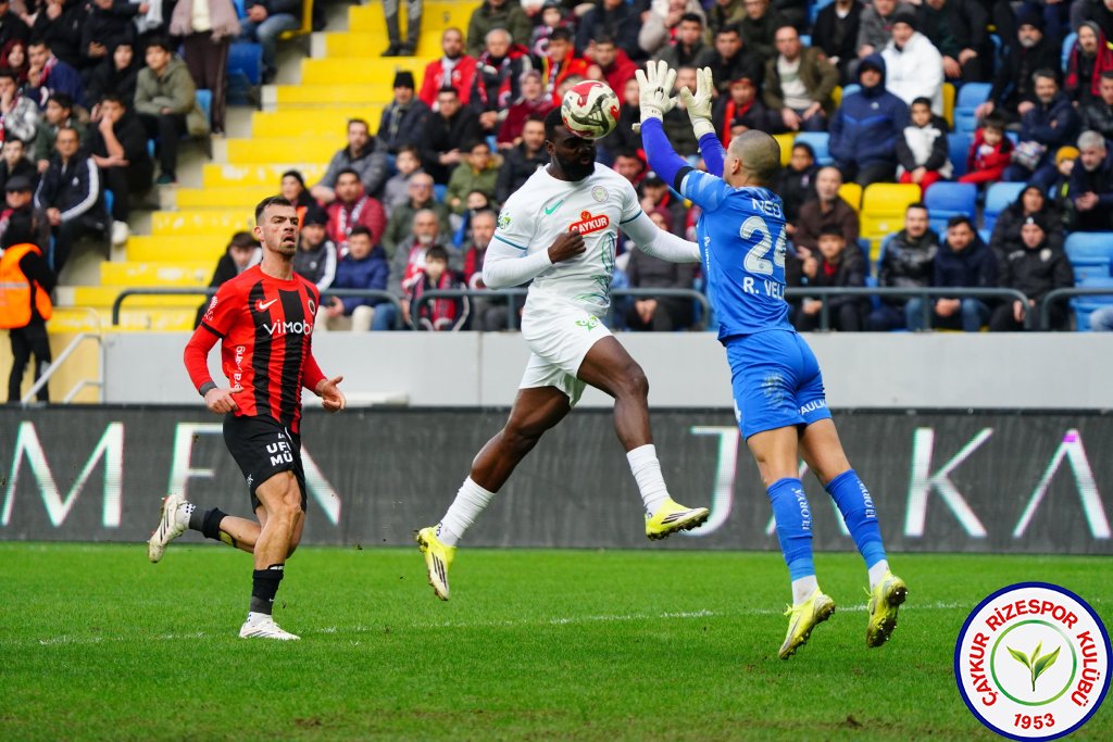 NATURA DÜNYASI GENÇLERBİRLİĞİ 2 - 2 ÇAYKUR RİZESPOR A.Ş.