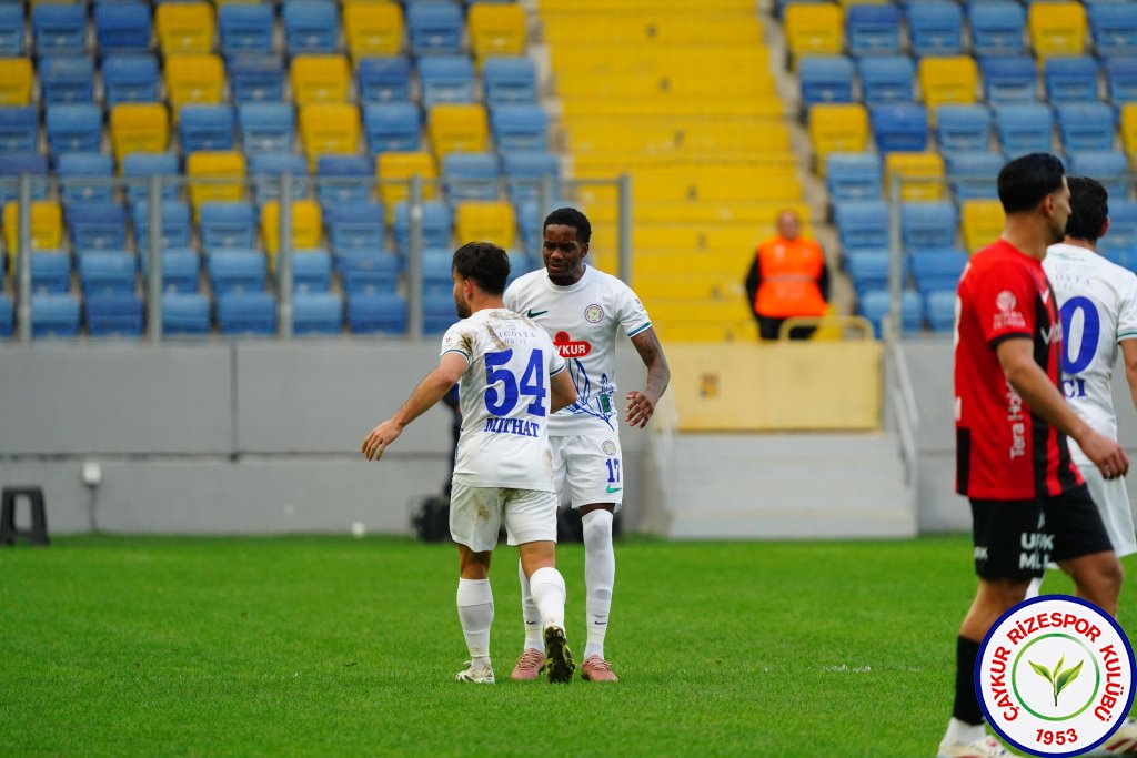 NATURA DÜNYASI GENÇLERBİRLİĞİ 2 - 2 ÇAYKUR RİZESPOR A.Ş.