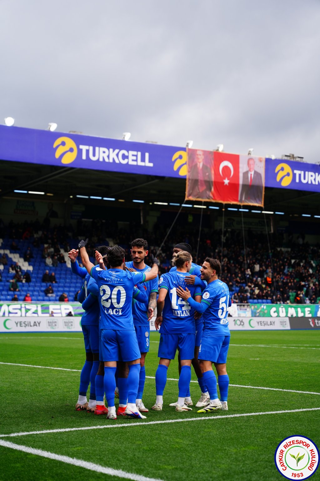 ÇAYKUR RİZESPOR A.Ş. 1 - 0 HESAP.COM ANTALYASPOR