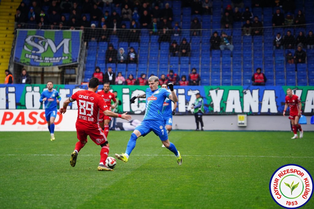 ÇAYKUR RİZESPOR A.Ş. 1 - 0 HESAP.COM ANTALYASPOR