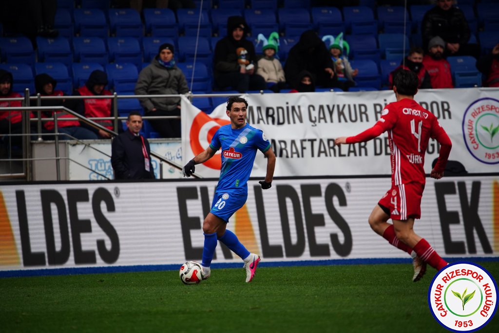 ÇAYKUR RİZESPOR A.Ş. 1 - 0 HESAP.COM ANTALYASPOR