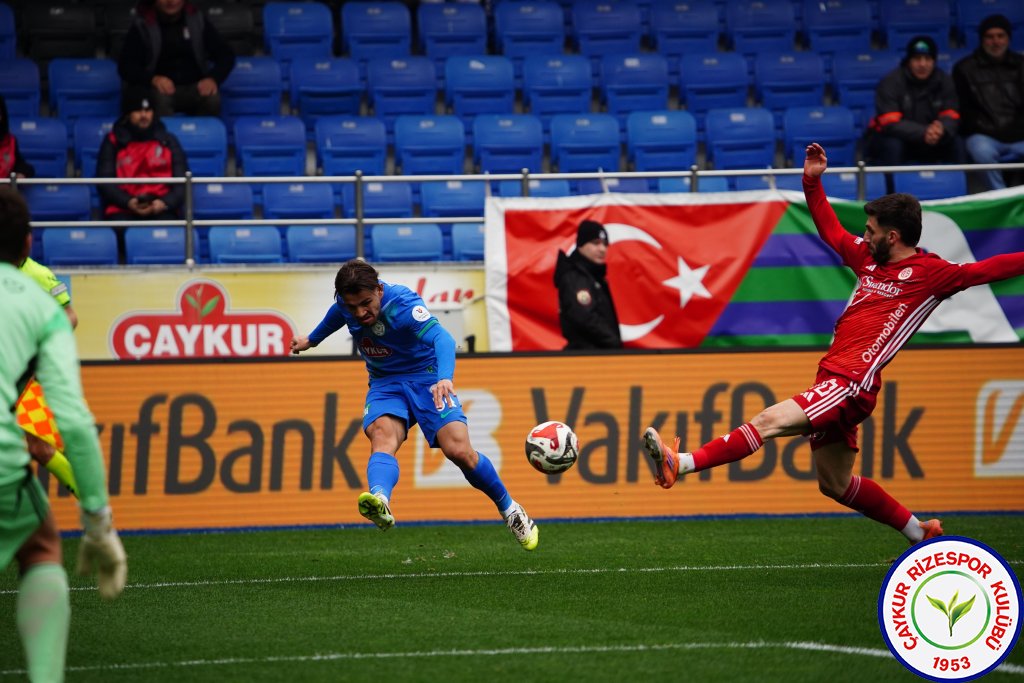 ÇAYKUR RİZESPOR A.Ş. 1 - 0 HESAP.COM ANTALYASPOR