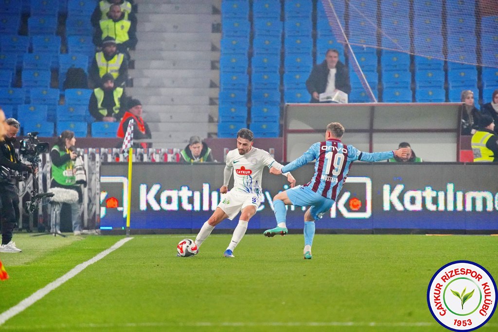 TRABZONSPOR 1 - 0 ÇAYKUR RİZESPOR