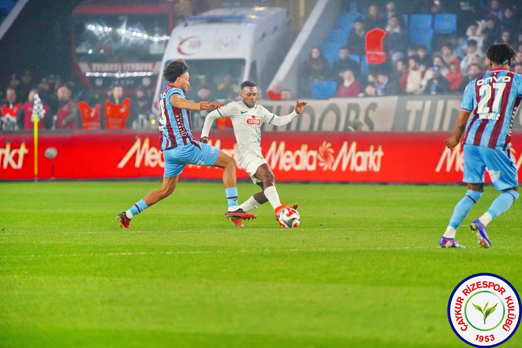 TRABZONSPOR 1 - 0 ÇAYKUR RİZESPOR