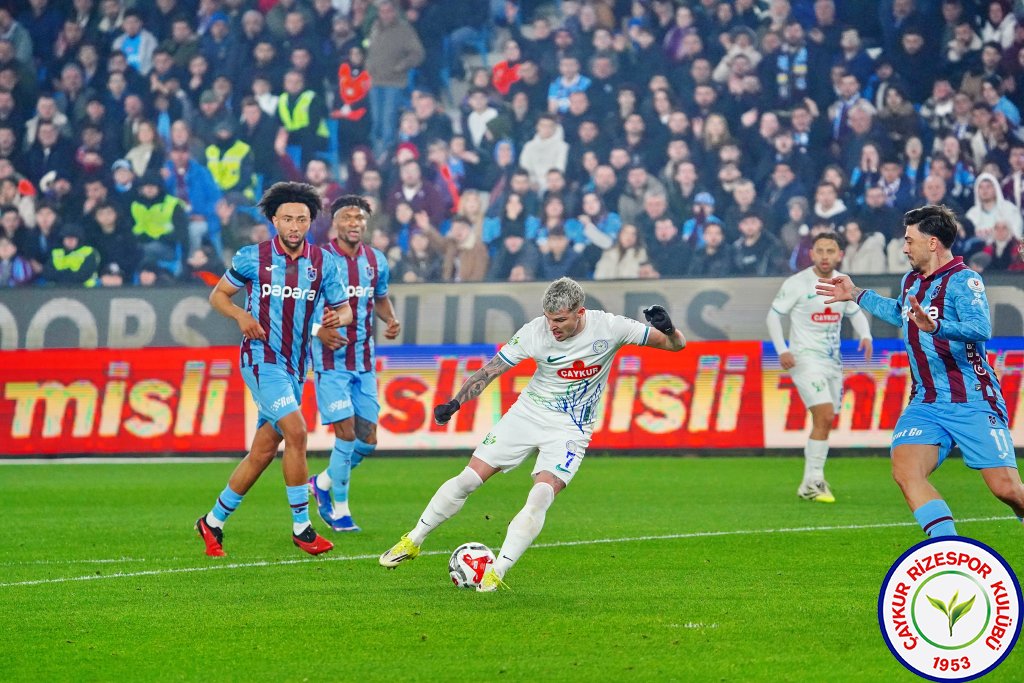 TRABZONSPOR 1 - 0 ÇAYKUR RİZESPOR