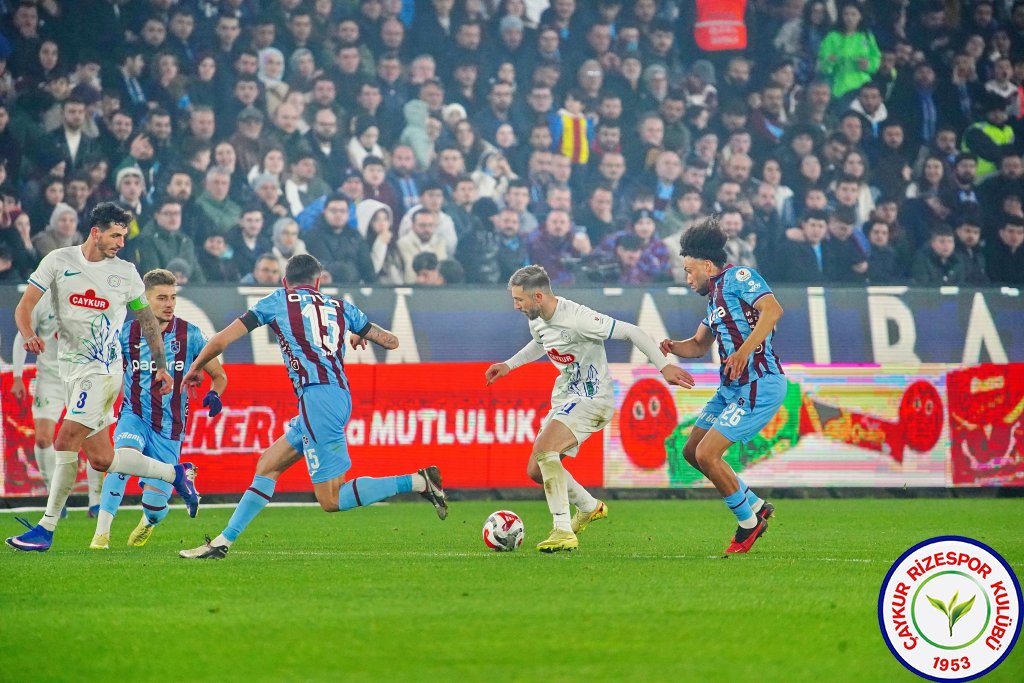 TRABZONSPOR 1 - 0 ÇAYKUR RİZESPOR