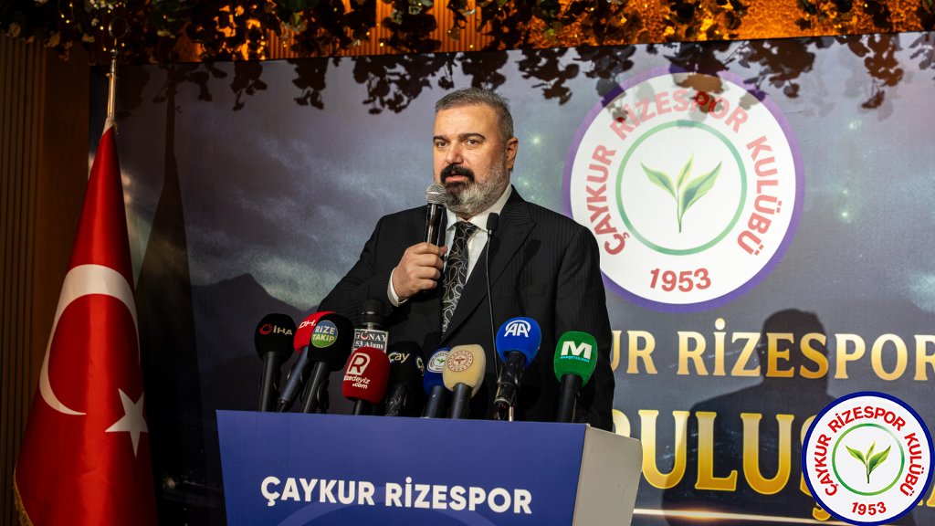 ÇAYKUR RİZESPOR’UMUZ RİZE’DE TEK YÜREK OLDU